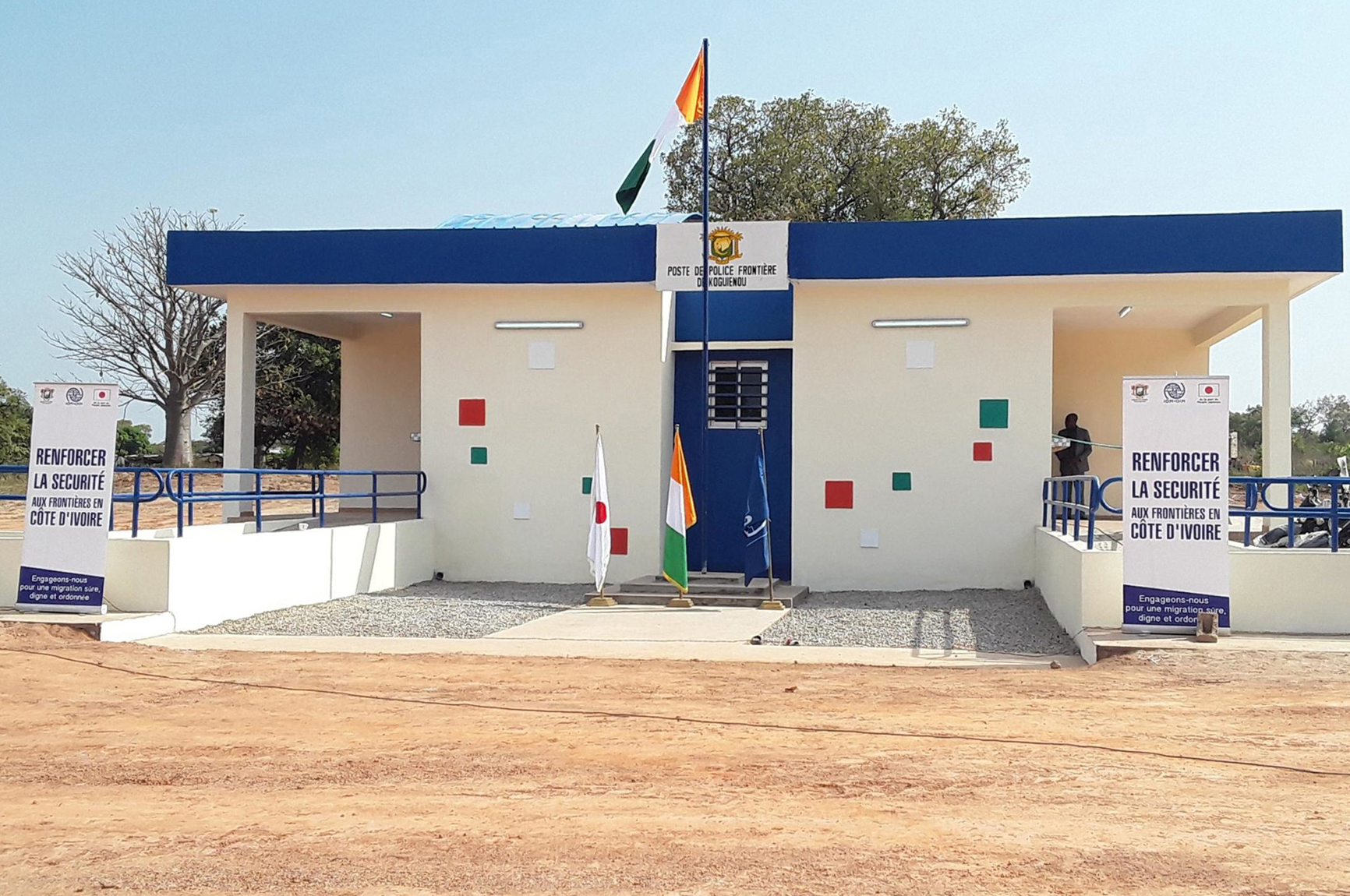 Inauguration Du Nouveau Poste De Police Fronti Re De Koguenou Abidjan