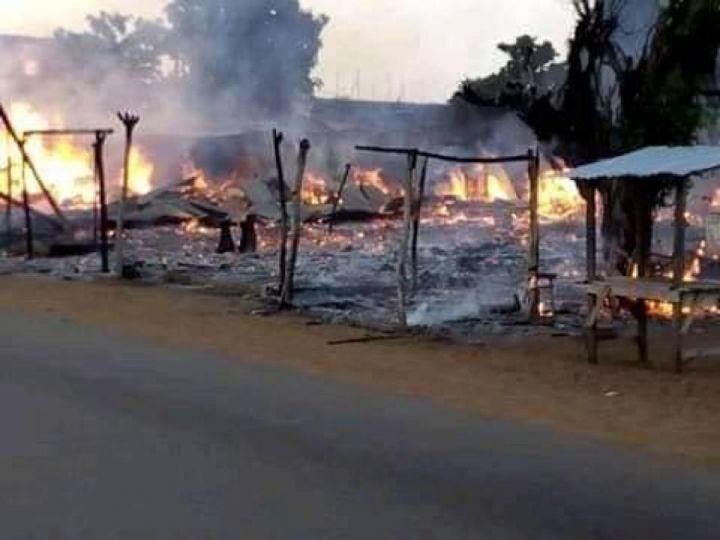 Incendie au marché artisanal de Grand Bassam, plusieurs objets d’art partis en fumée