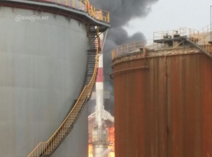 Abidjan: Incendie à la Société ivoirienne de raffinage