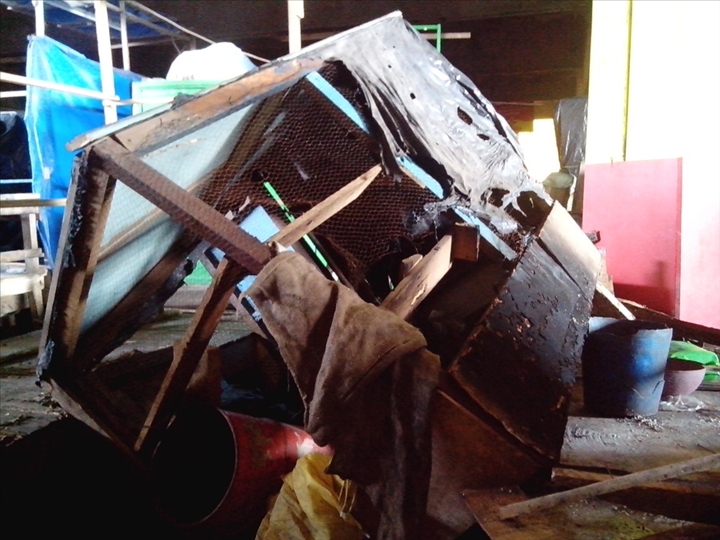 Plateau : Un immeuble prend feu