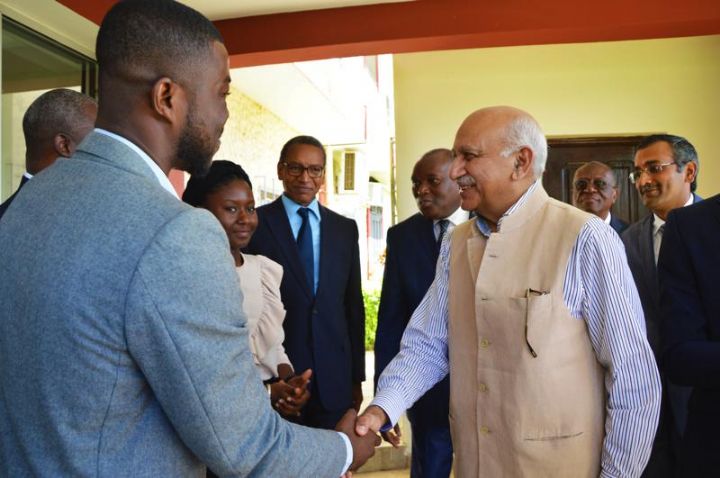 Enseignement supérieur : Le Vice Ministre des Affaires étrangères de l’Inde entretient les étudiants de l’Université Internationale de Grand Bassam