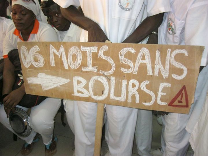 Les étudiants de INFAS de Korhogo revendiquent le paiement de cinq mois d’arriérés de bourse