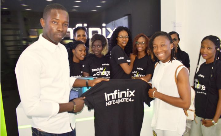 Sprint final pour Infinix Mobile au côté de Marie Josée TA LOU