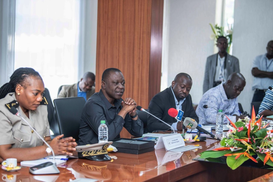 Infrastructure aéroportuaire : le ministre Amadou Koné satisfait de l’accélération des travaux de construction de la nouvelle aérogare de San-Pedro