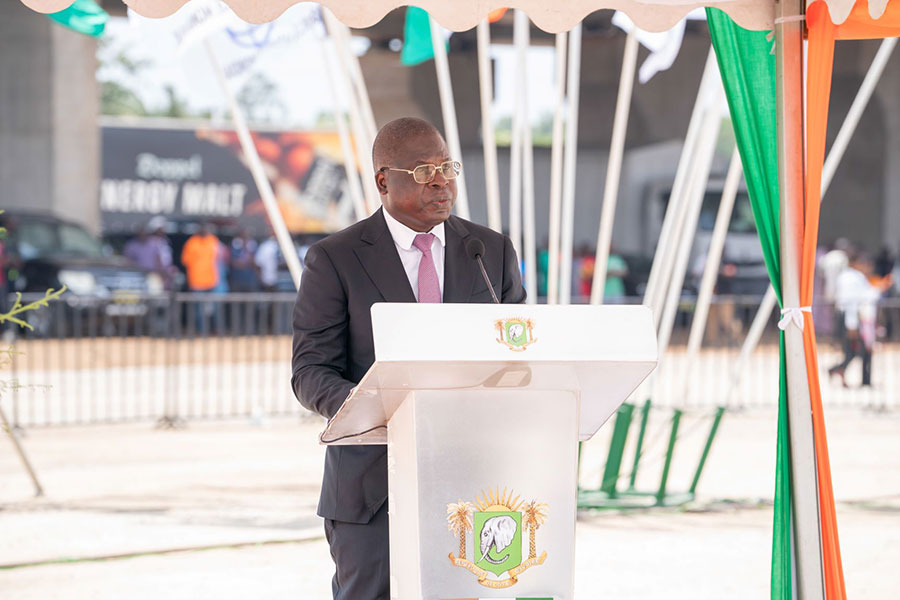 Infrastructure routière : les caractéristiques techniques de l'échangeur du carrefour Akwaba présentées