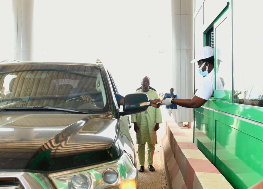 Infrastructure Routière :Les postes à péage reliant Yamoussoukro à la ville de Tiebissou en service.