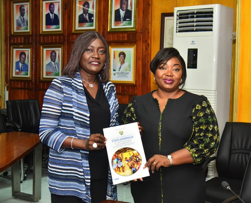 Initiation au droit : le bâtonnier de l'Ordre des avocats échange avec la ministre Mariatou Koné sur la revalorisation de l'offre éducative nationale