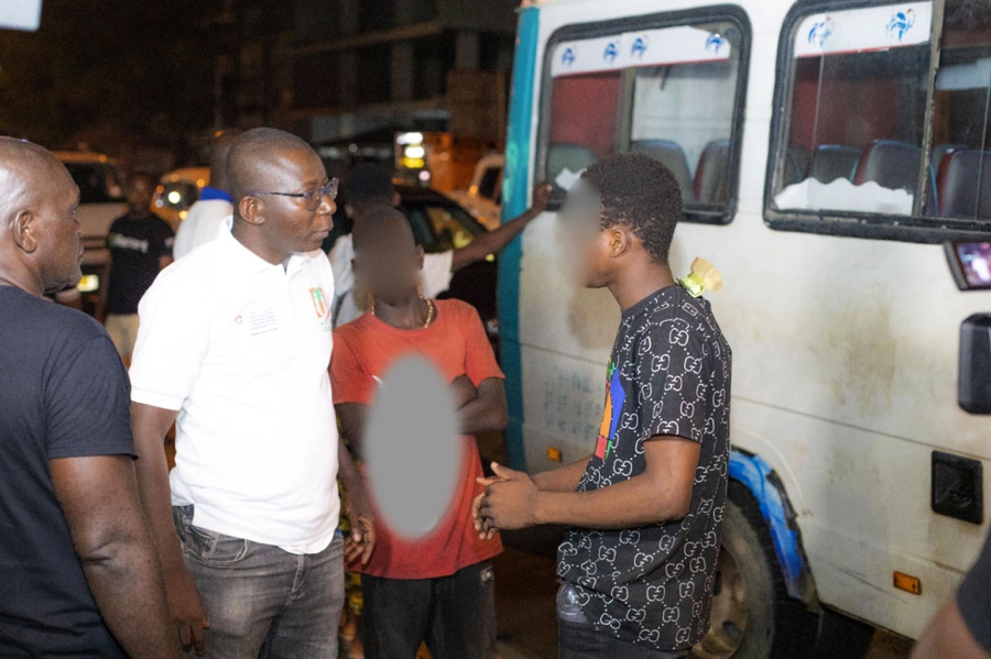 Initiative Zéro enfant en situation de rue : le gouvernement mène une opération de retrait des enfants des rues à Abidjan