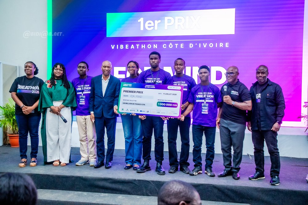Côte d'Ivoire : la première édition du Vibeathon révèle le potentiel des jeunes innovateurs en intelligence artificielle