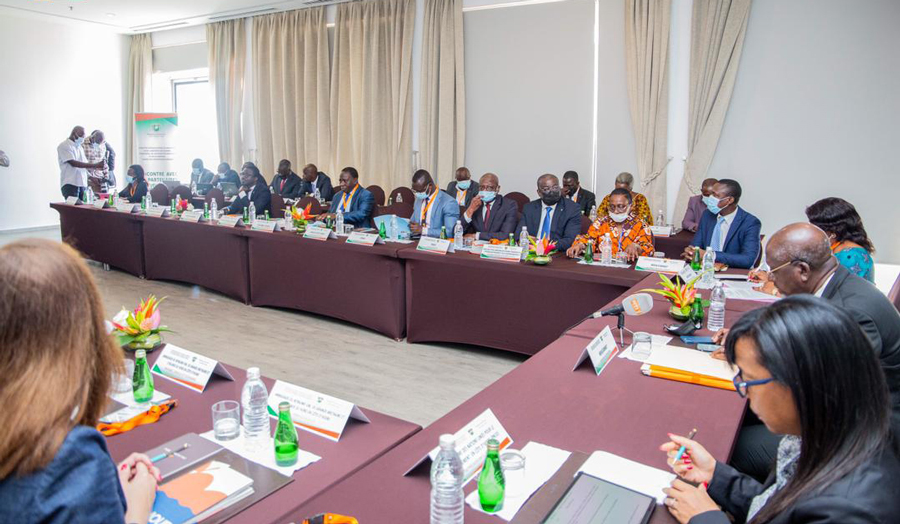 Intégration africaine : la Côte d’Ivoire présente son plan stratégique 2021-2025 aux partenaires techniques et financiers