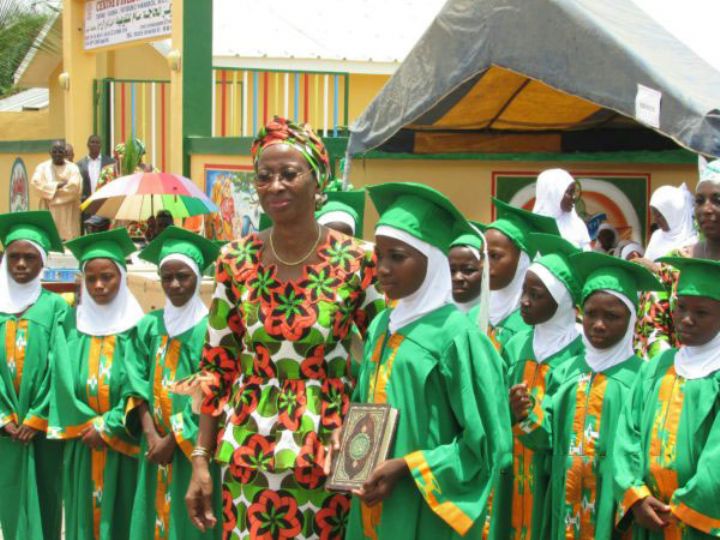 Sortie de la 1ère promotion d’une école primaire islamique pour jeunes filles à Tafiré