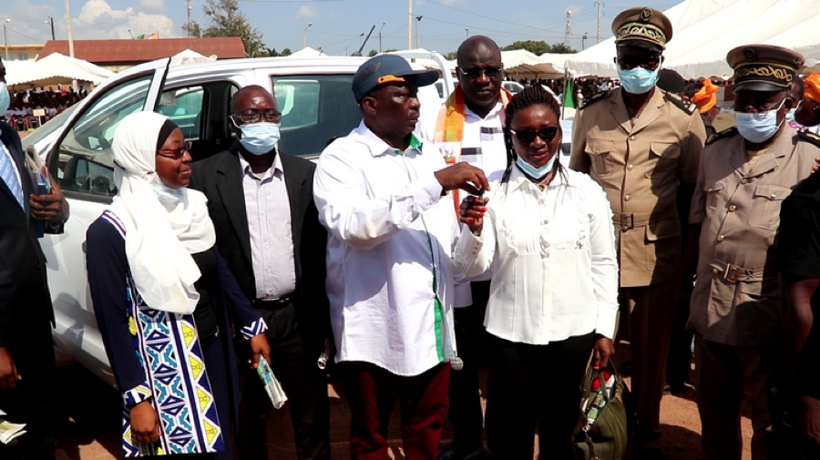 JAAD 2021 : Du matériel de travail offert aux acteurs de la filière agricole du district du Zanzan