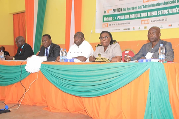 JAAD 2022 - le gouvernement ambitionne de créer des programmes intégrés pour améliorer le niveau de revenus des paysans de la région du Moronou