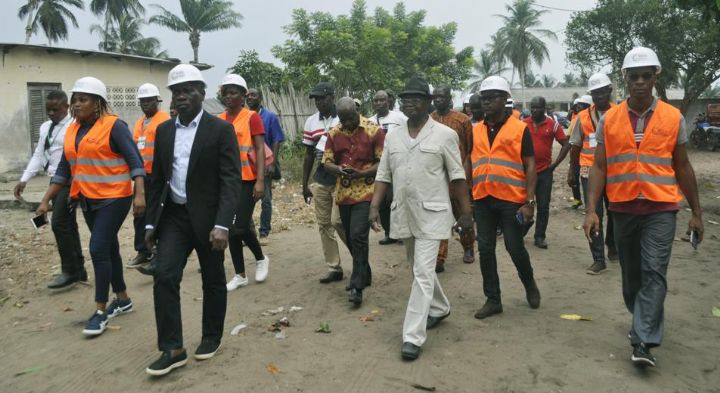 Jacqueville: le chantier de la  ville nouvelle d’Adoukro visité