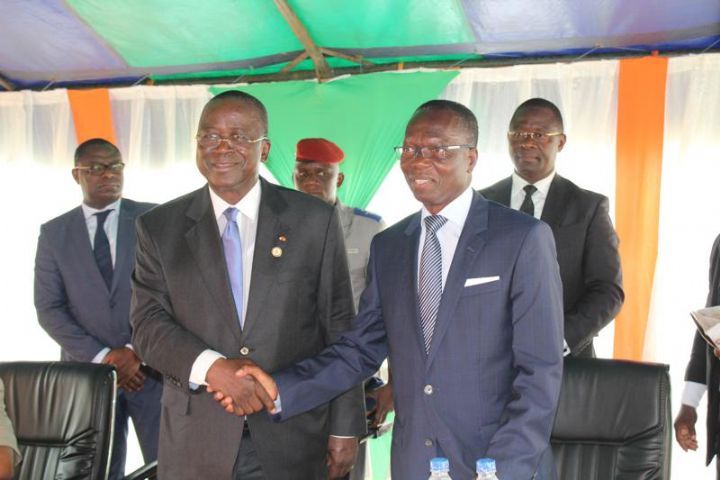 Conseil régional du Bélier: élu président du Sénat, Jeannot Ahoussou-Kouadio cède la présidence au 1er vice-président Yoboué Pascal