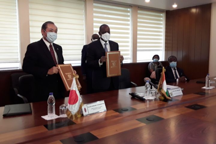 Le Japon apporte un soutien financier à la Côte d’Ivoire dans le cadre de la lutte contre la Covid-19
