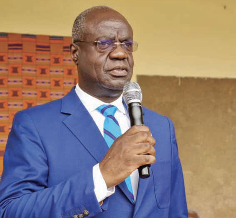 Dressant son bilan, à Bonoua, hier / Le maire Améthier : « Je reste déterminé malgré les difficultés… »