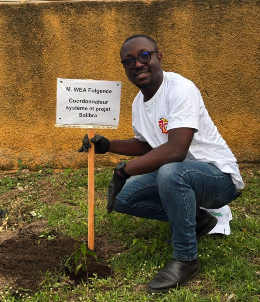 JFAC 2026 à Kouto : SOLIBRA contribue au reboisement avec un don de 1 000 plants forestiers