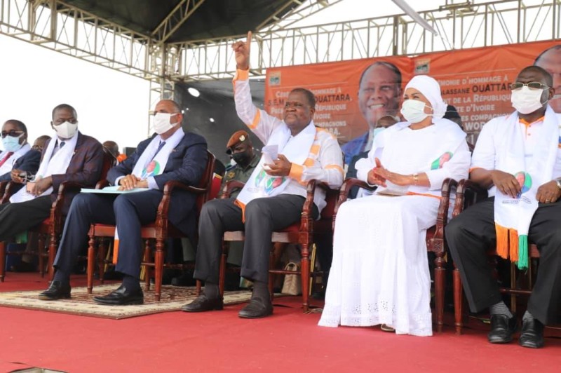 Amadou Soumahoro (Président de l’Assemblée nationale) : « Alassane Ouattara a fait pour le Woroba, ce que personne avant lui n’a fait » (Discours intégral)