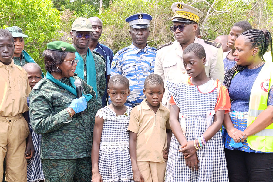 Journée mondiale des forêts à Toumodi : Solibra appuie le ministère des eaux et forêts pour le lancement du projet retrouvons nos forêts - une école, 5 hectares de forêt