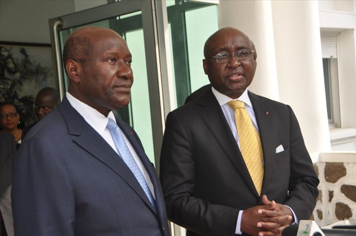 Réhabilitation du siège de la BAD : le premier ministre Duncan a visité le chantier avec Donald Kaberruka, le président de l’institution