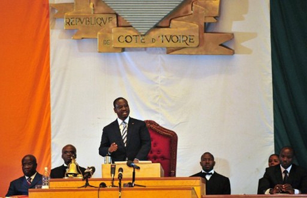 Guillaume Soro après son élection : « Je m’engage à ne pas vous décevoir »