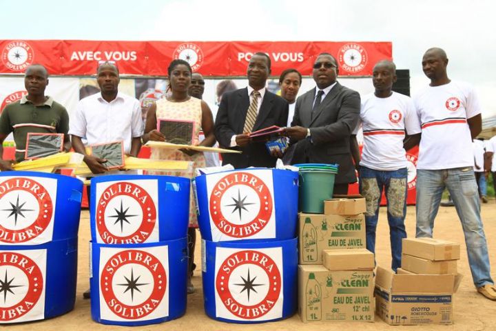 Distribution de kits scolaires : SOLIBRA veut faire du groupe scolaire solibra un établissement d’excellence