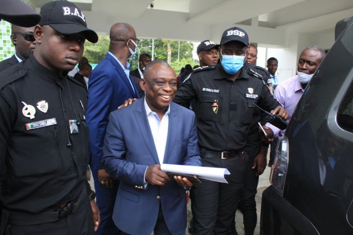 KKB auditionné par le Conseil de discipline du Pdci sous une forte escorte policière