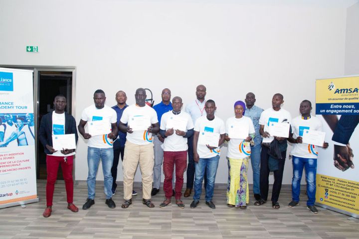 Entrepreneuriat : les jeunes de Korhogo répondent présents au rendez-vous d’Alliance Academy Tour