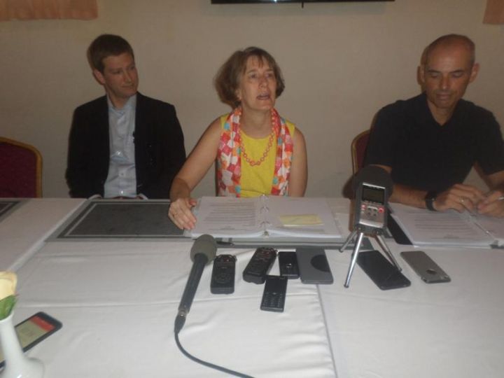 Korhogo-Après sa visite de terrain de 3 jours, la chargée d’affaires de l’Ambassade des Etats unis en Côte d’Ivoire, Katherine Bruck satisfaite de l’exécution des projets financés ​par ​son pays