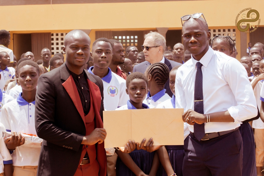 Korhogo/Lutte contre la drogue et les grossesses en milieu scolaire: le Mouvement Génération Consciente Côte d’Ivoire Nouvelle sensibilise des collégiens 