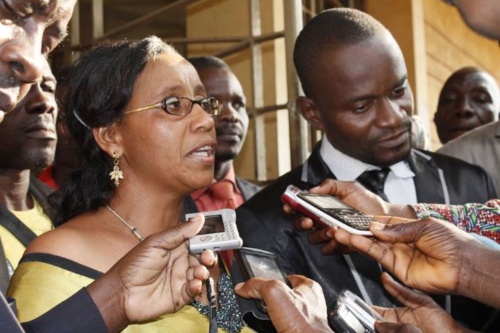 La candidate Kouangoua Jacqueline Claire invite à apprécier les projets