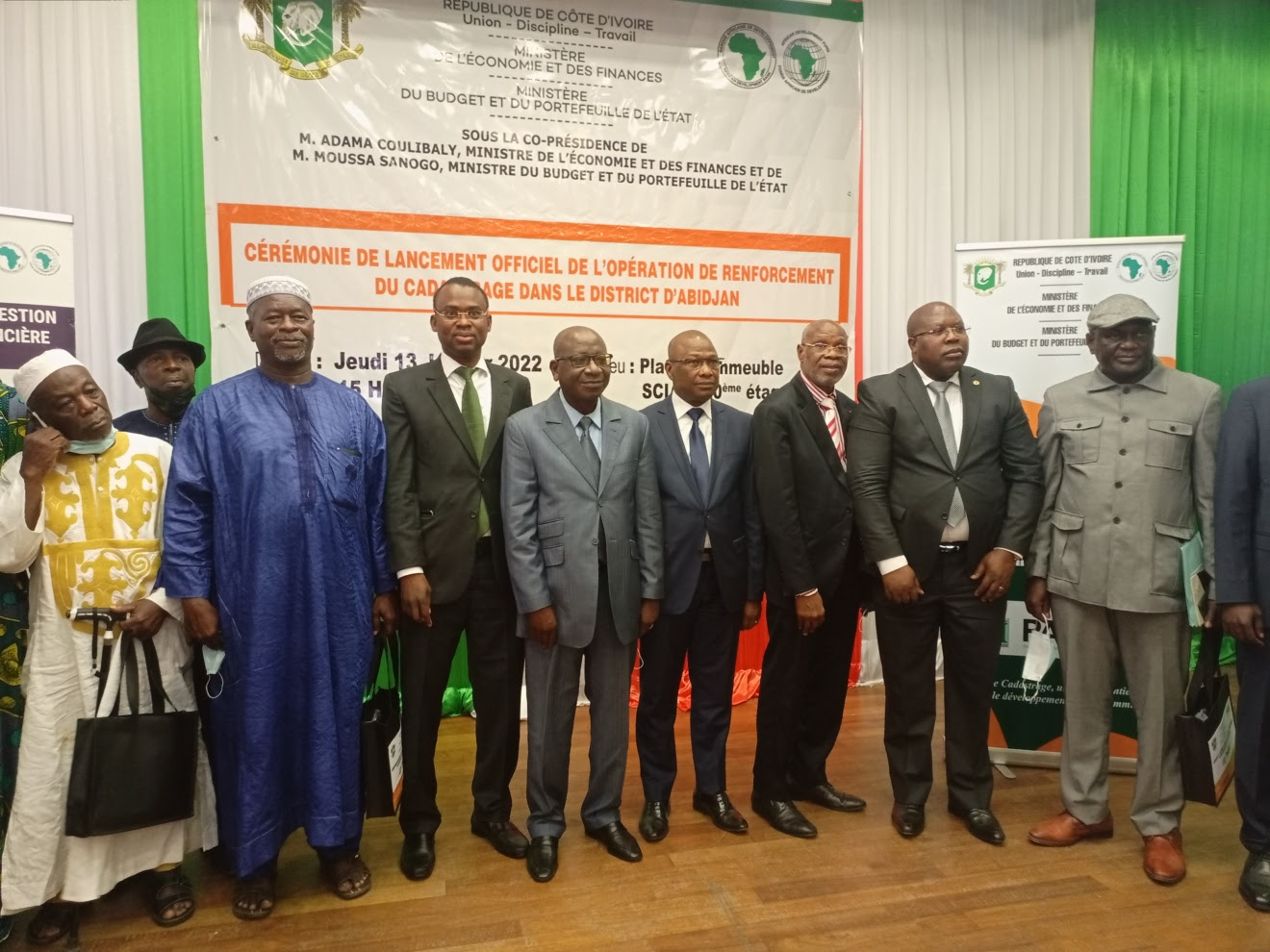 L'opération de renforcement du cadastrage du District d’Abidjan lancée