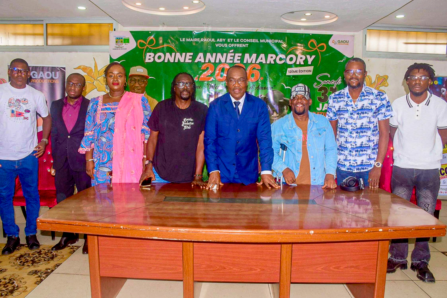 La 12ᵉ édition de l’événement   '' Bonne Année Marcory ''  se tiendra le samedi 31 janvier 2026, autour d’un message  axé sur la fraternité et la cohésion sociale, porté par le thème '' Marcory, terre d’amour ''.