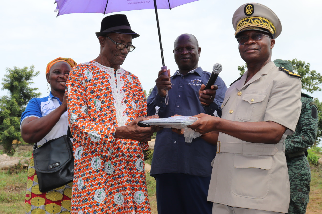 La cellule civilo-militaire de Facobly dotée de matériels d’équipement