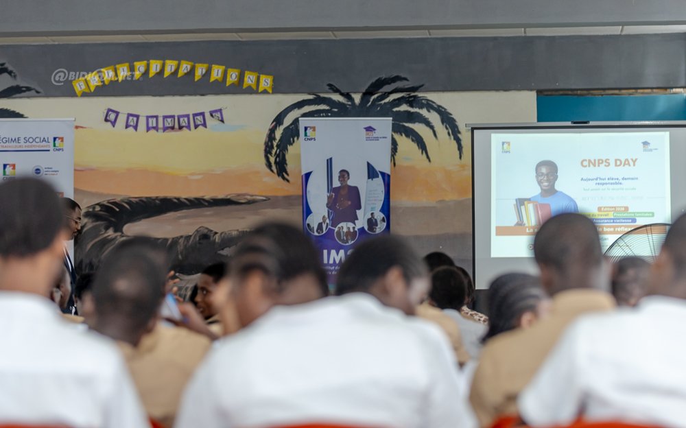 Côte d'Ivoire : la CNPS initie les élèves du Lycée Classique d’Abidjan aux enjeux de la protection sociale