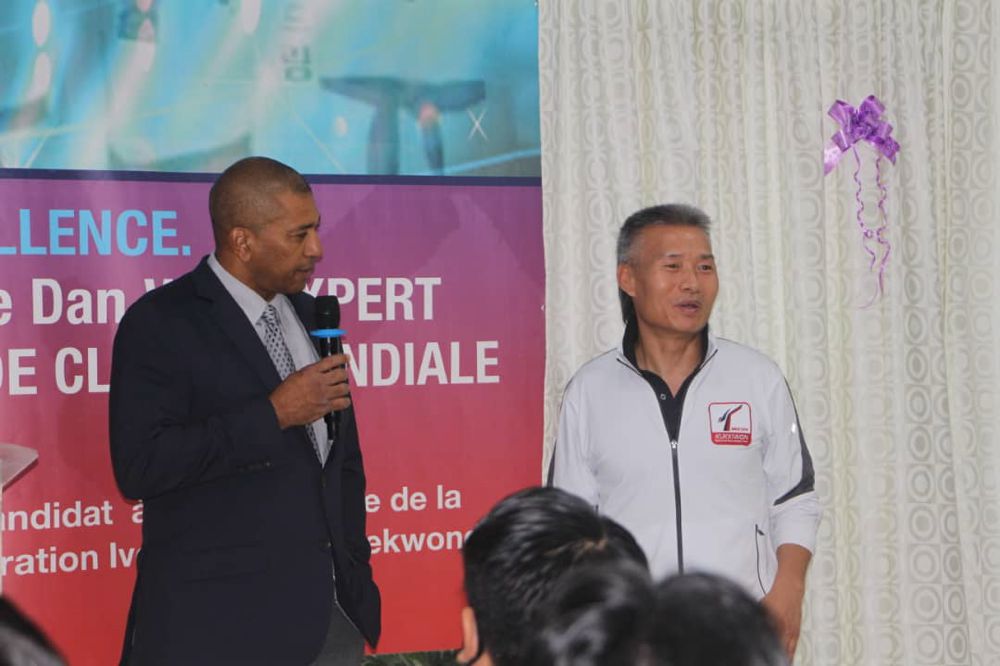 Sport/Taekwondo La Corée du Sud honore le Grand Maître Patrice