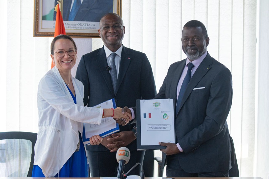 La Côte d’Ivoire et la France renforcent leur coopération en matière de santé publique vétérinaire