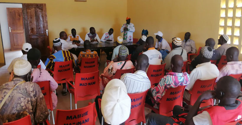 La délégation départementale s’engagent dans le dynamisme du RHDP à Madinani