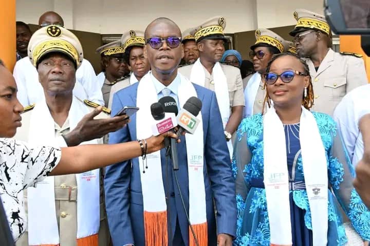 La directrice régionale de la fonction publique de la Marahoué félicitée pour la réussite des JFP 2024