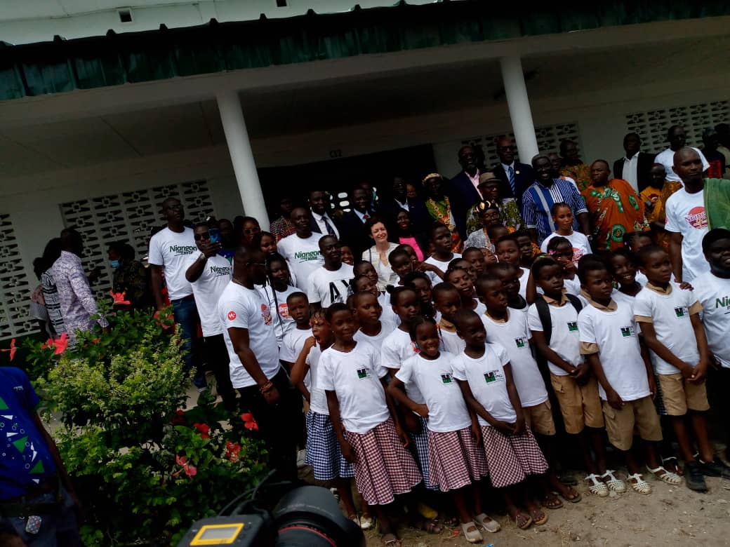 La Fondation BOA Offre Six Salles De Classe Nangr kro Bouafl Et 