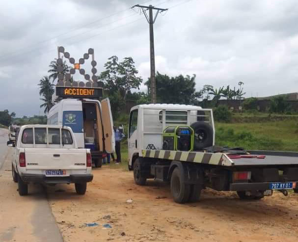 La Police spéciale de la sécurité routière renforce le dispositif de surveillance routier avec le barrage intelligent à Abidjan