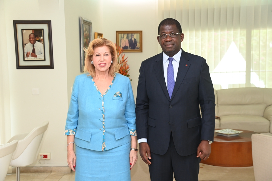 Inauguration de la Maison des femmes d‘Adiaké : Dominique Ouattara donne les derniers réglages au maire Hien Sié