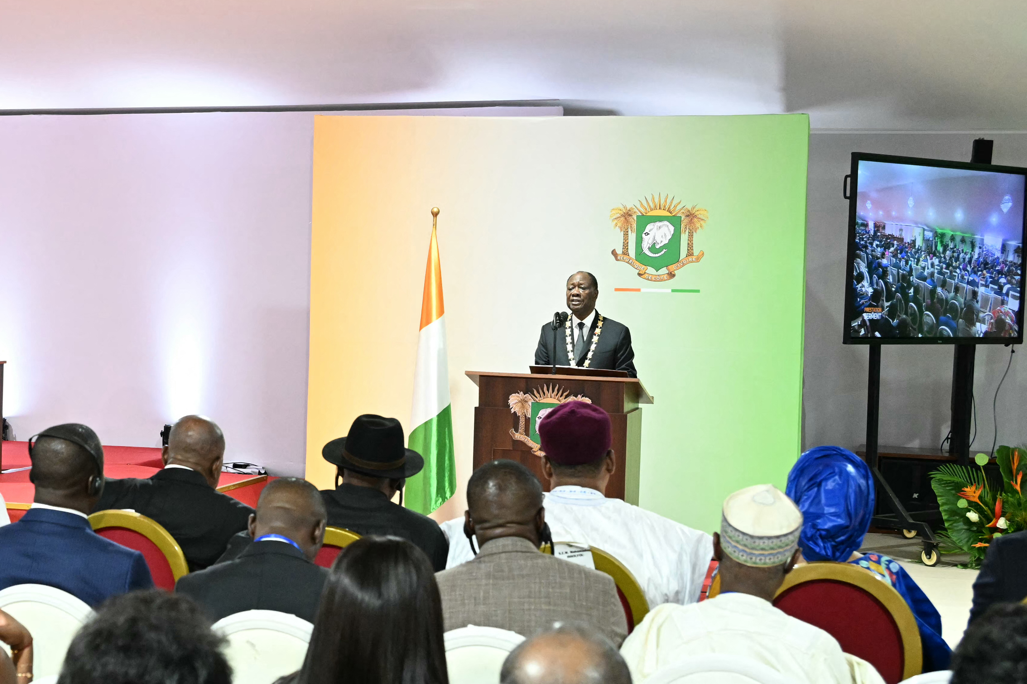 Côte d’Ivoire : « Nous construirons une grande nation, unie, solidaire et prospère », (Alassane Ouattara) 