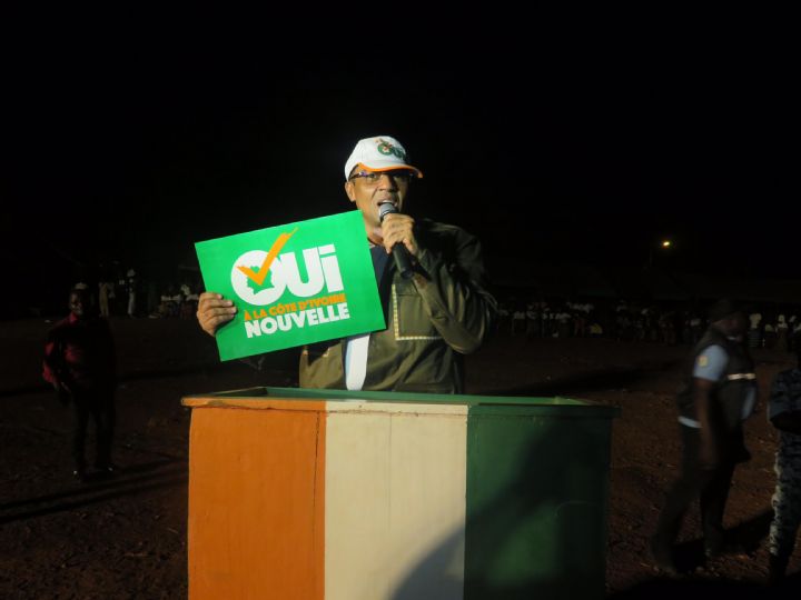 Référendum, les populations de Lakota pour le « oui »