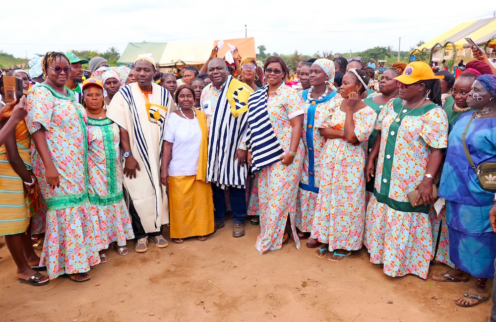 Lakota / Election apaisée : Sam Wakouboué sensibilise les femmes de Toutouko