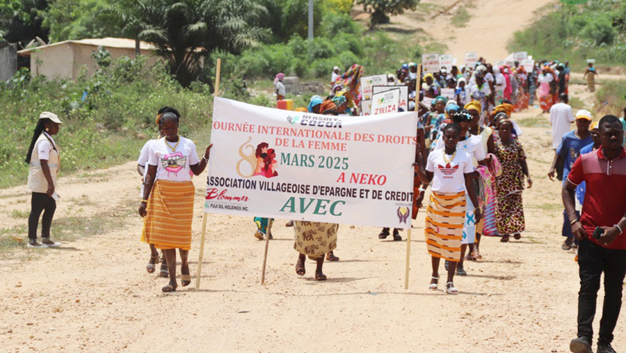 Lakota: L’autonomisation de la femme rurale célébrée à Néko à travers les Associations pour la valorisation de l'entraide communautaire
