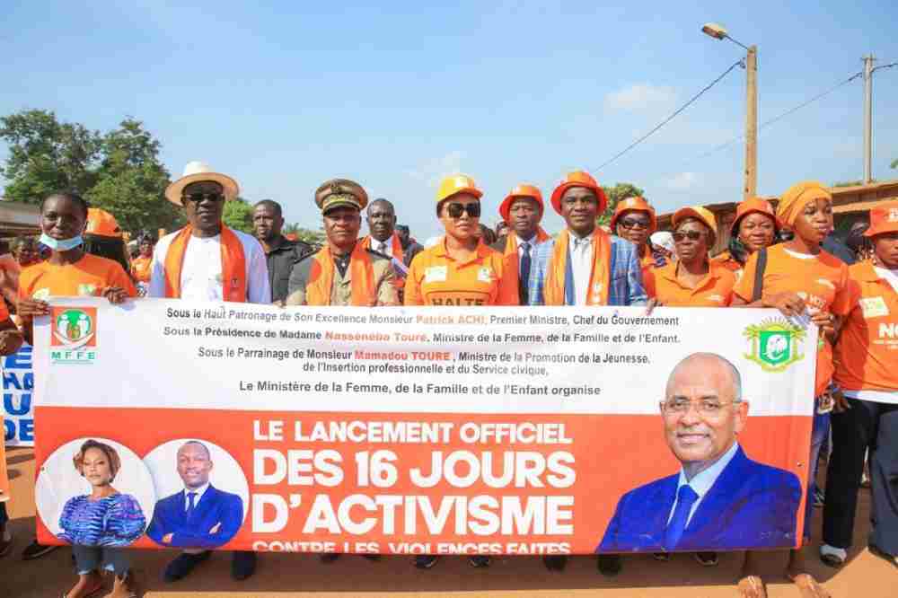 Lancement de la 32ème édition des 16 jours d'activisme : la ministre Nassénéba Touré appelle à l’action commune contre les violences faites aux femmes et aux filles