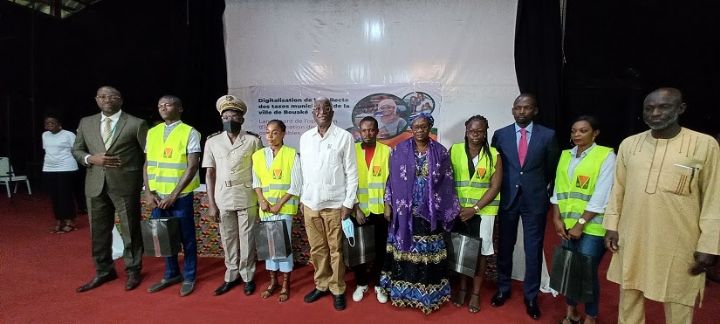 Le projet de digitalisation de la collecte des taxes municipales de la ville de Bouaké officiellement lancé