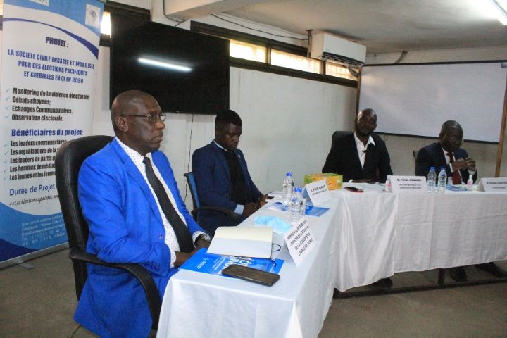 Présidentielle ivoirienne: des acteurs de la société civile lancent une campagne pour un scrutin apaisé